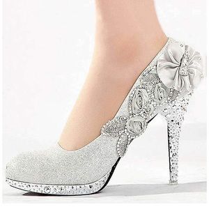 Beautiful Flower Stiletto wedding prom heels